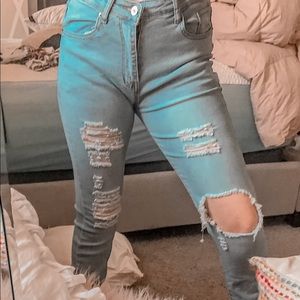 Light Wash Romwe Jeans